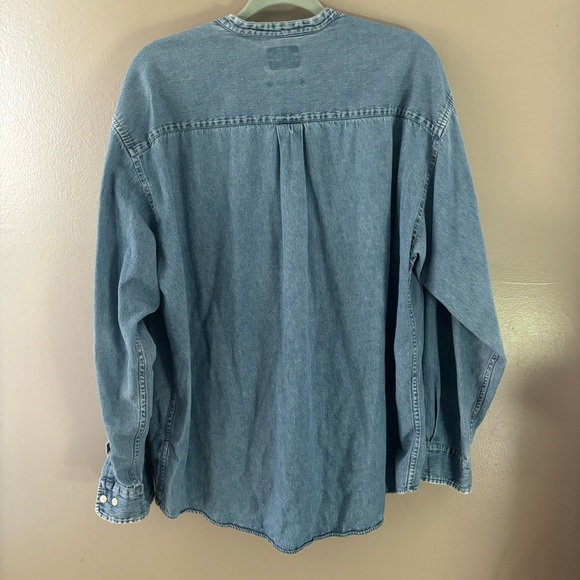 Vintage Dockers denim button down - Picture 3 of 5